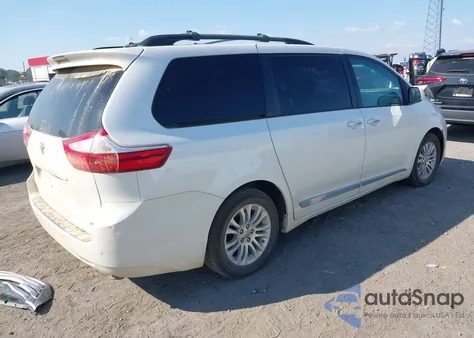 2016 Toyota Sienna Xle Premium 8 Passenger z USA, uszkodzony, nr VIN 5TDYK3DC7GS718137